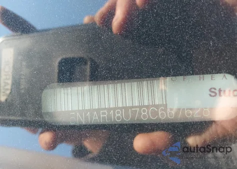 2008 Nissan Pathfinder S from USA, damaged, VIN 5N1AR18U78C667628